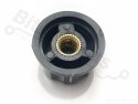 Knop Boss Zilver 27mm